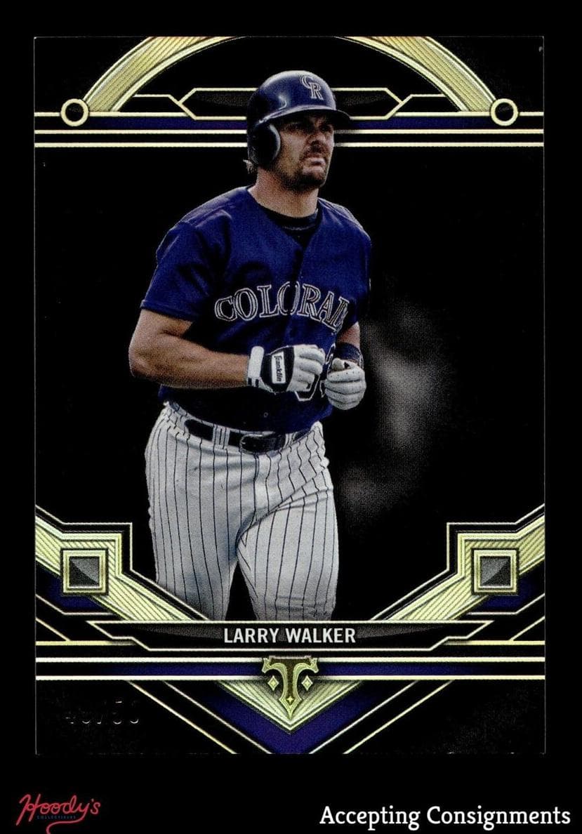 Larry Walker 2024 topps Topps Triple Threads