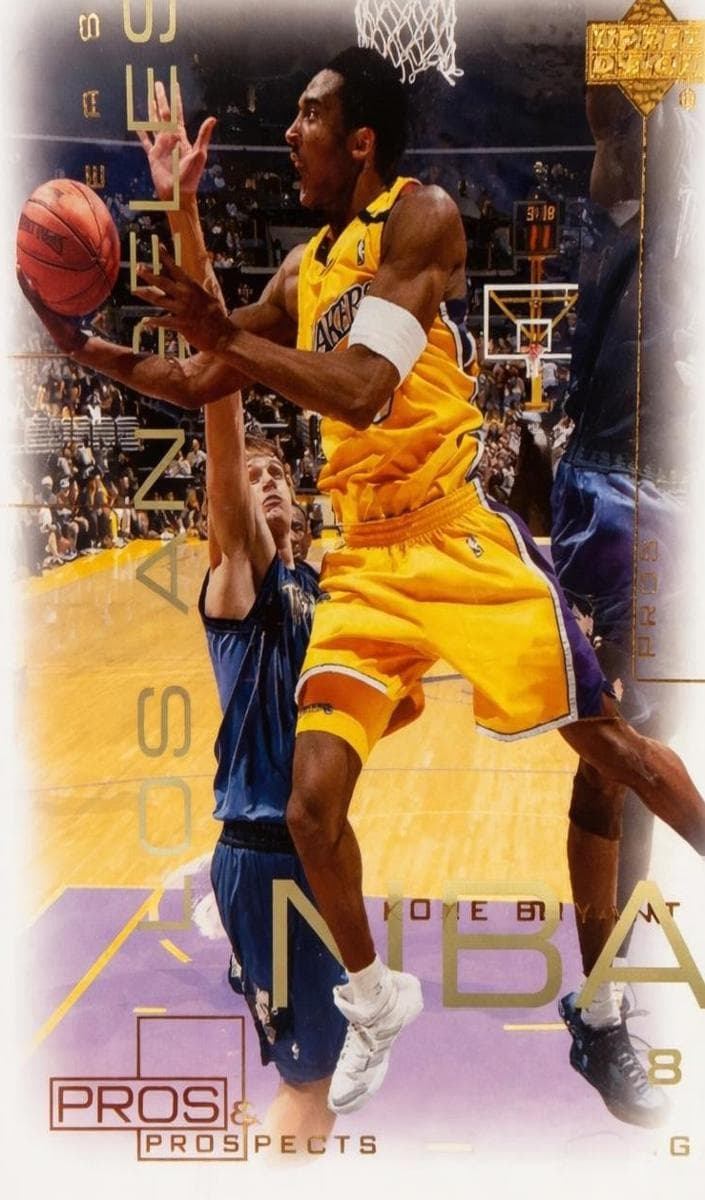 Kobe Bryant 2000 upper-deck Pros & Prospects