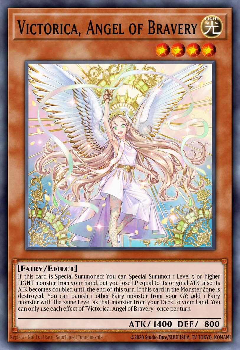 Victorica, Angel of Bravery #GFP2-EN042