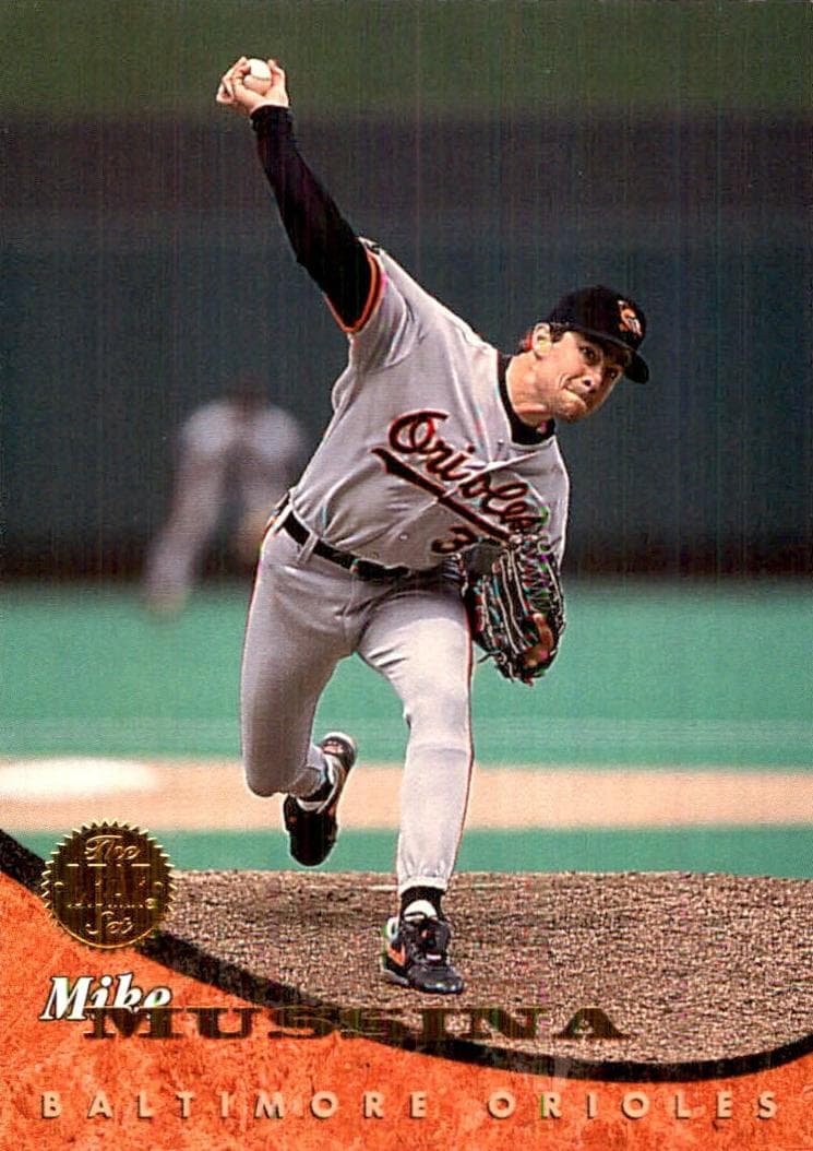 Mike Mussina 1994 leaf Leaf