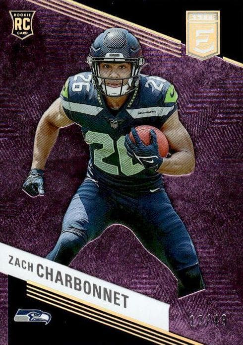 Zach Charbonnet trading card