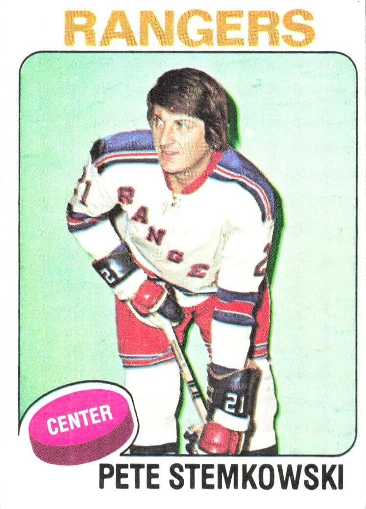 Pete Stemkowski 1975 topps Topps