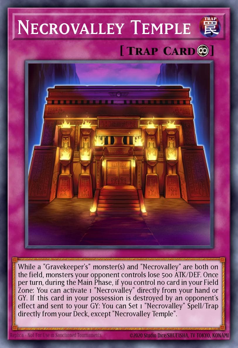 Necrovalley Temple 2019 Yu-Gi-Oh! 2019 Gold Sarcophagus Tin Mega Pack