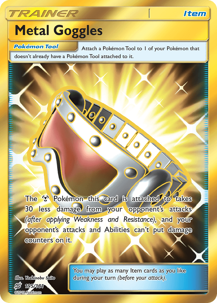Metal Goggles 2018 Pokemon