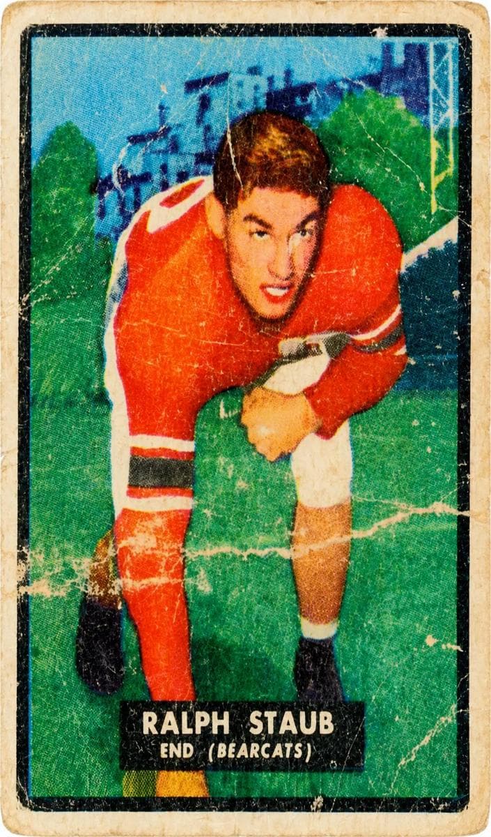 Ralph Staub 1951 topps Magic