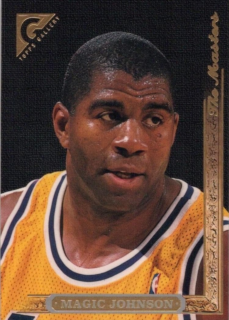 Magic Johnson 1995 topps