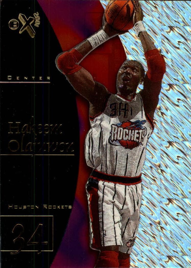 Hakeem Olajuwon 1997 skybox E-x2001