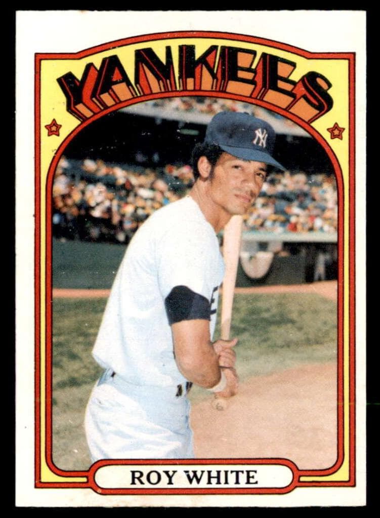 Roy White 1972 topps O-Pee-Chee