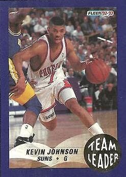 Kevin Johnson 1992 fleer Fleer
