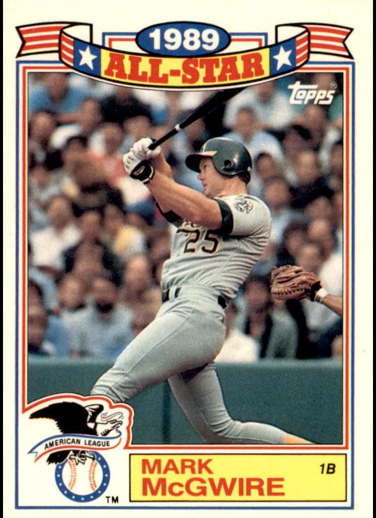 Mark McGwire 1990 topps Topps