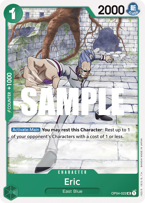 Eric 2023 One Piece Japanese Kingdoms of Intrigue
