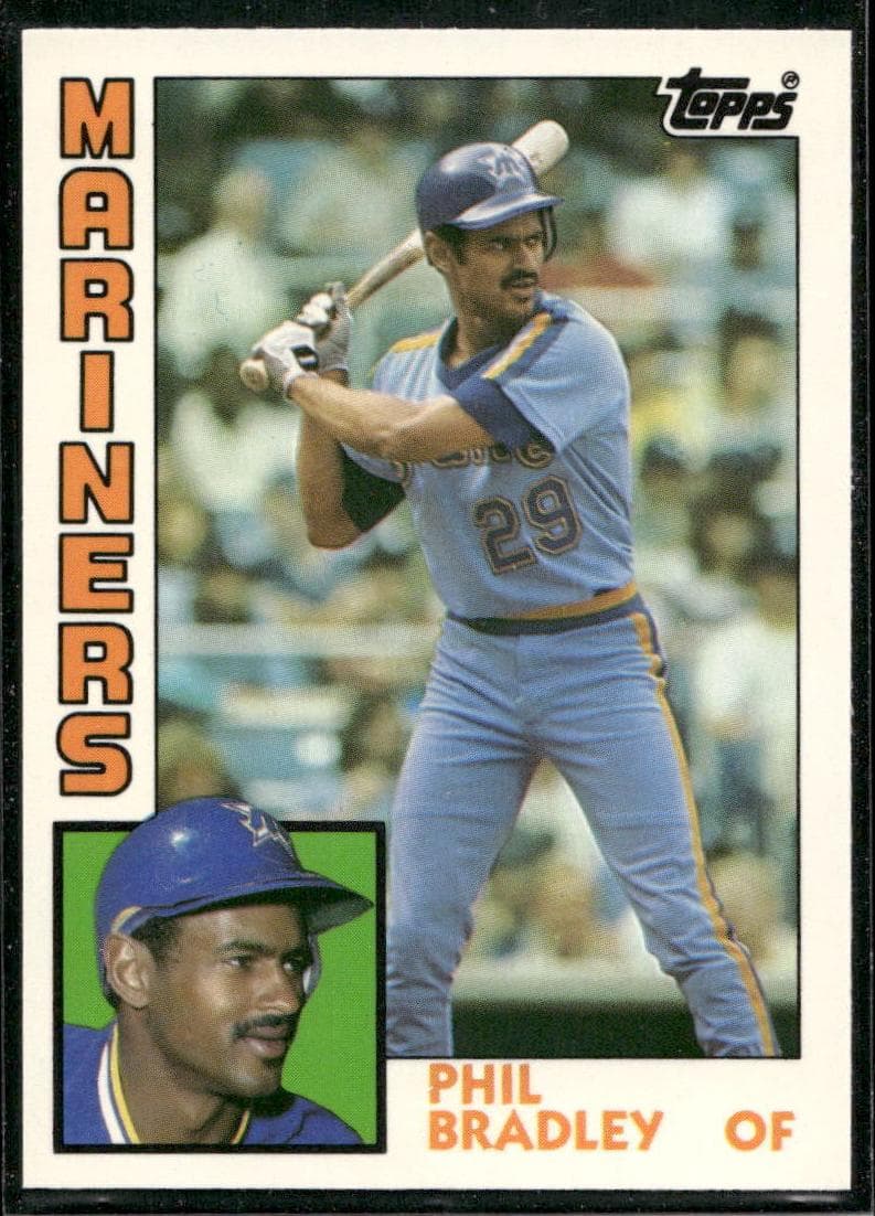 Phil Bradley trading card