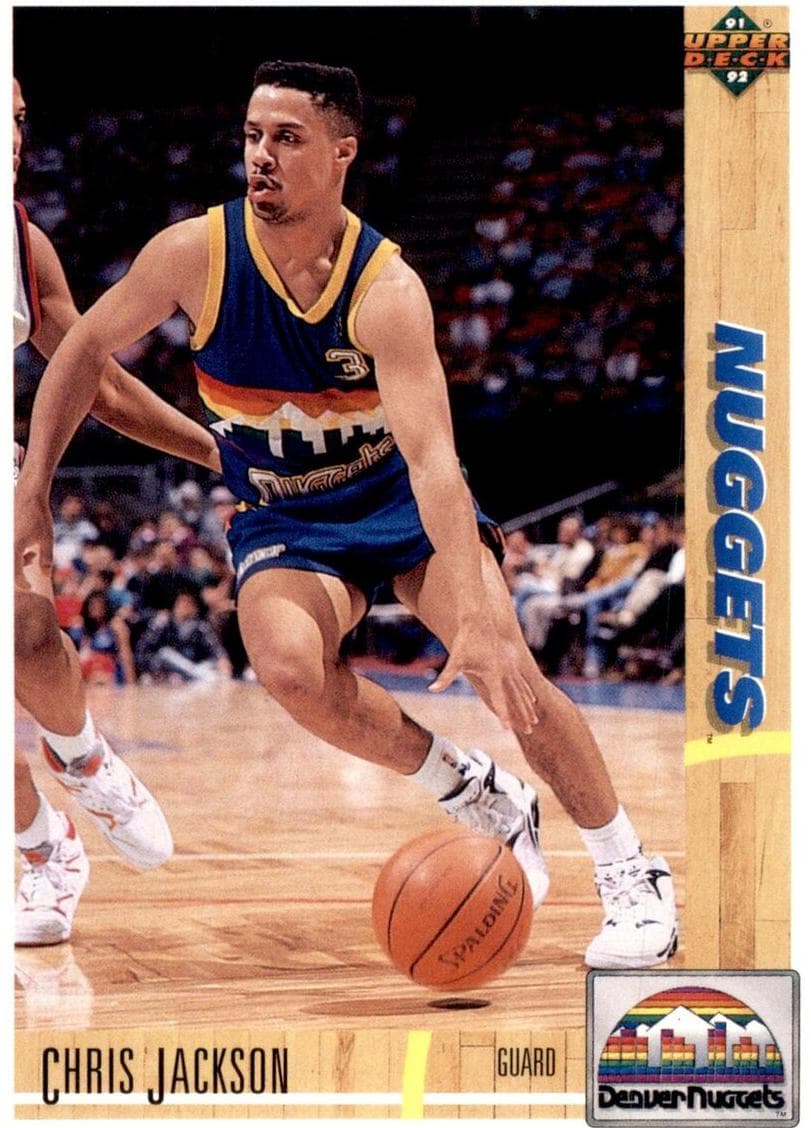 Chris Jackson 1991 upper-deck Upper Deck