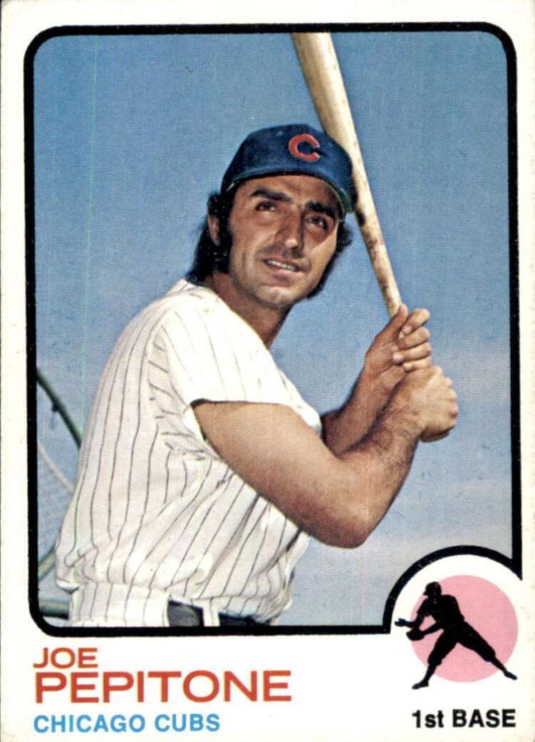 Joe Pepitone 1973 topps Topps