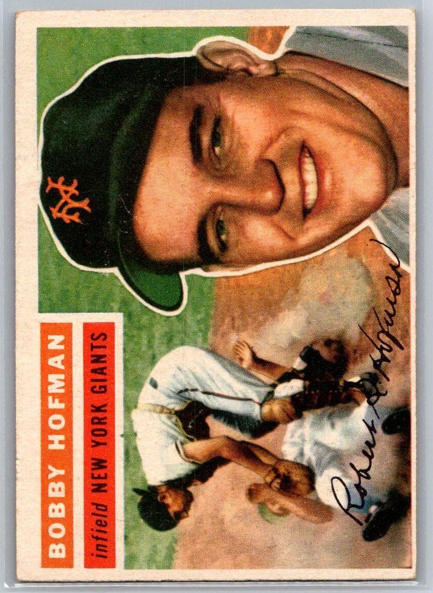 Bobby Hofman 1956 topps Topps