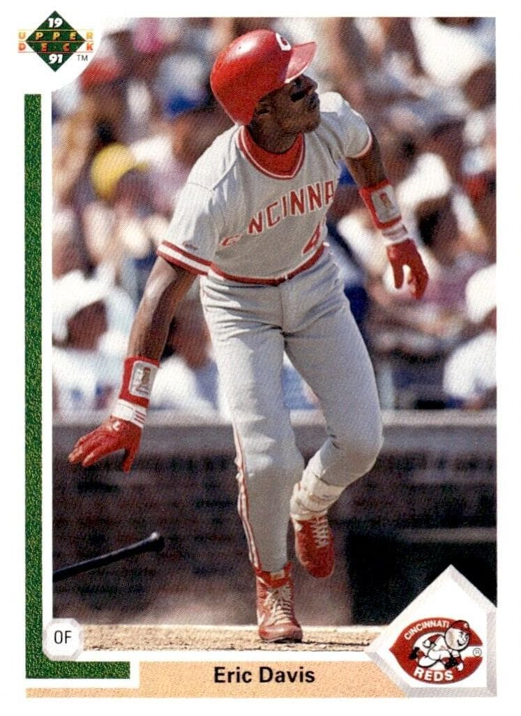 Eric Davis 1991 upper-deck Upper Deck