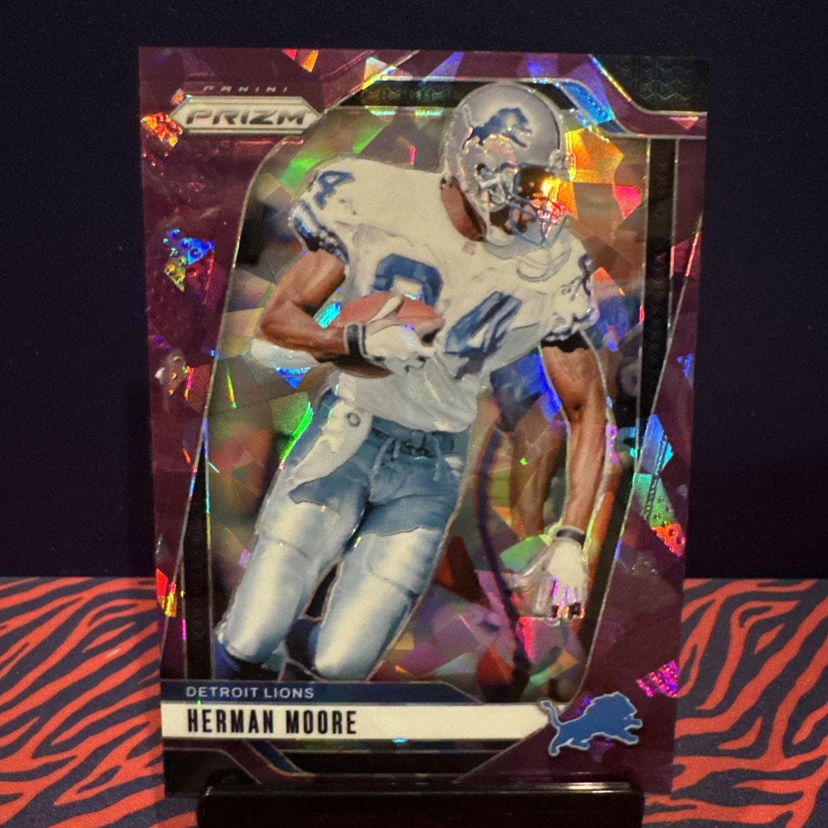 Herman Moore 2024 panini Prizm Football Choice Cherry Blossom