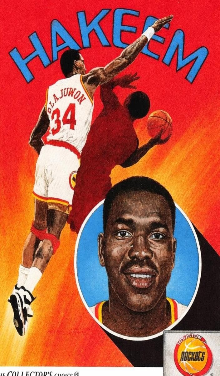 Hakeem Olajuwon 1991 upper-deck Upper Deck