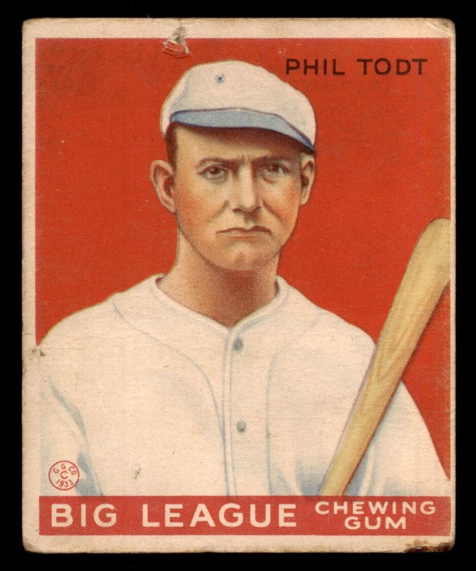Phil Todt 1933 unknown Goudey