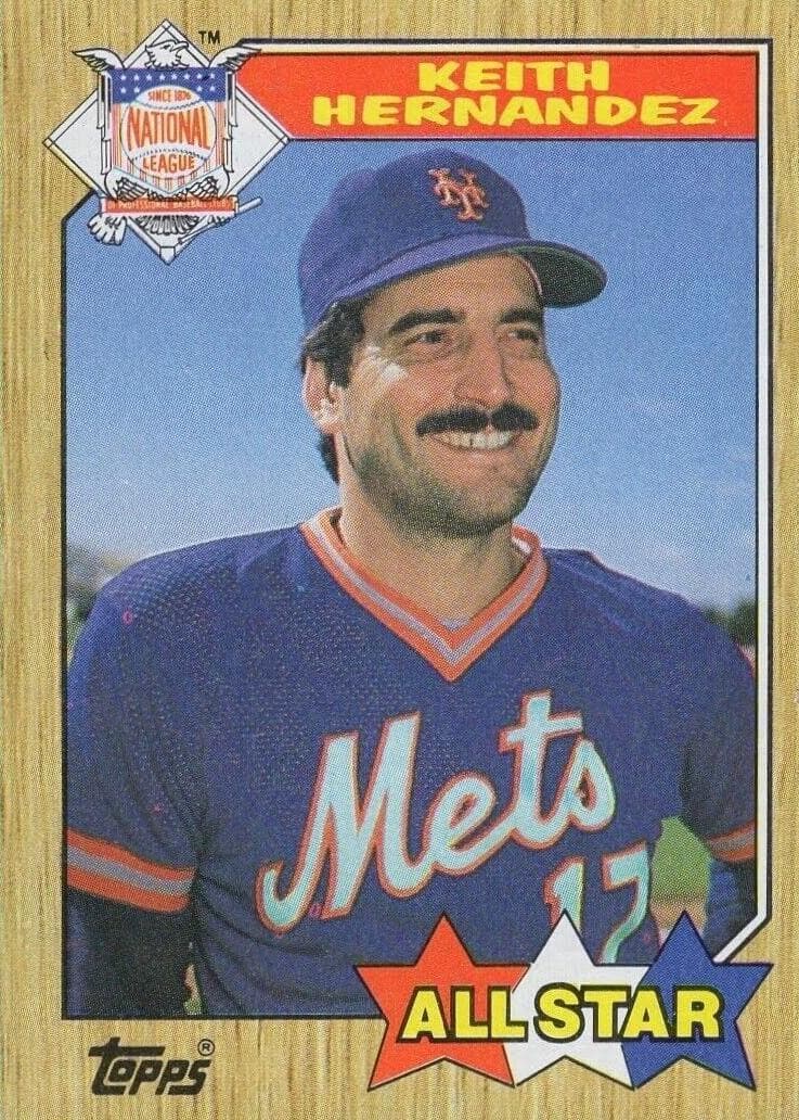 Keith Hernandez 1987 topps