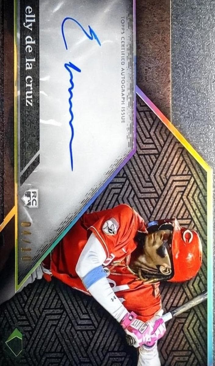 Elly De La Cruz 2024 topps Topps Diamond Icons