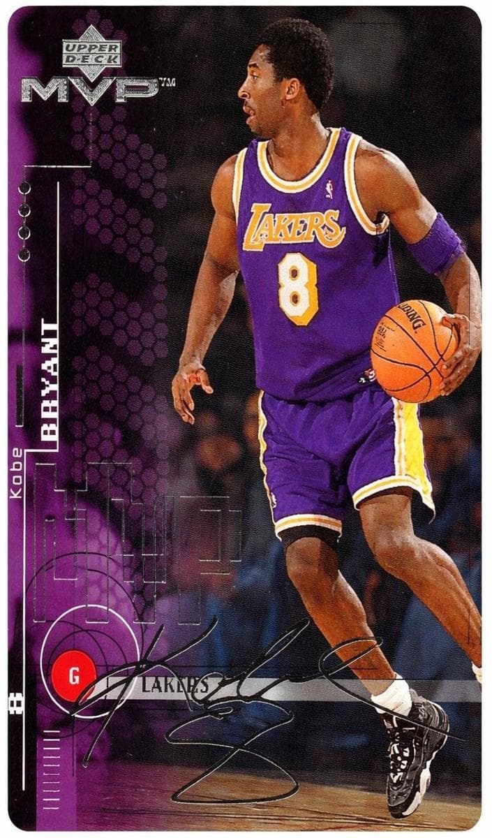 Kobe Bryant 1999 upper-deck Mvp