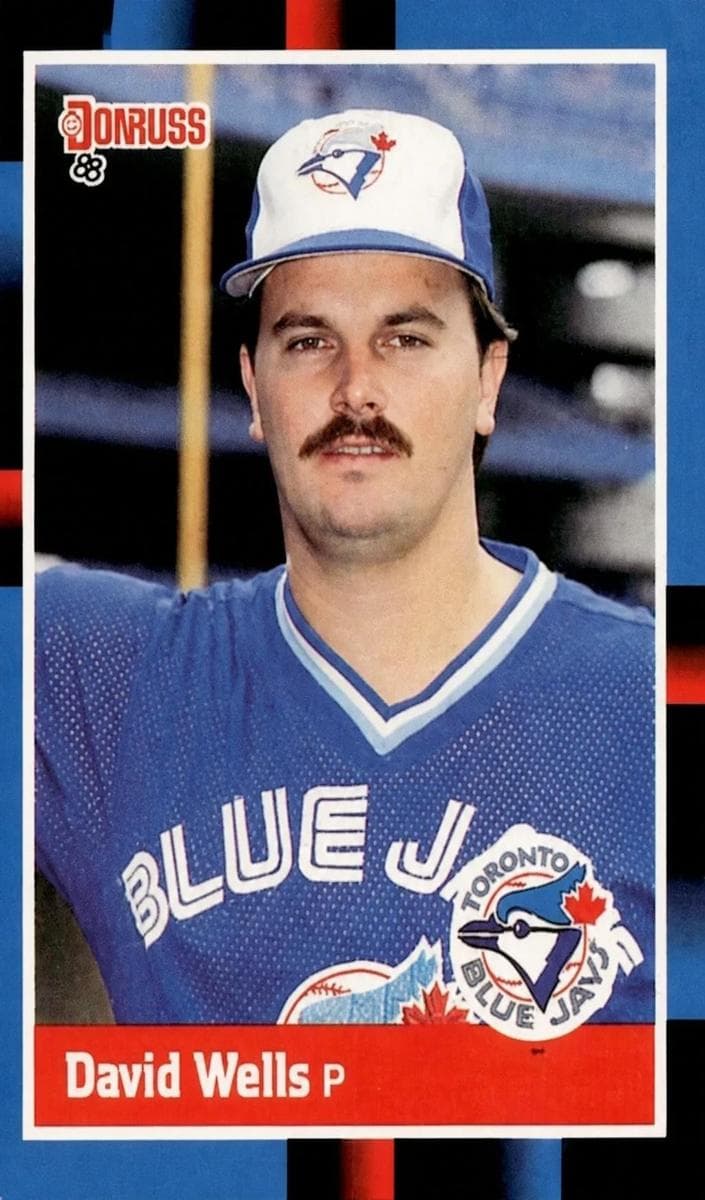 David Wells 2001 panini Donruss