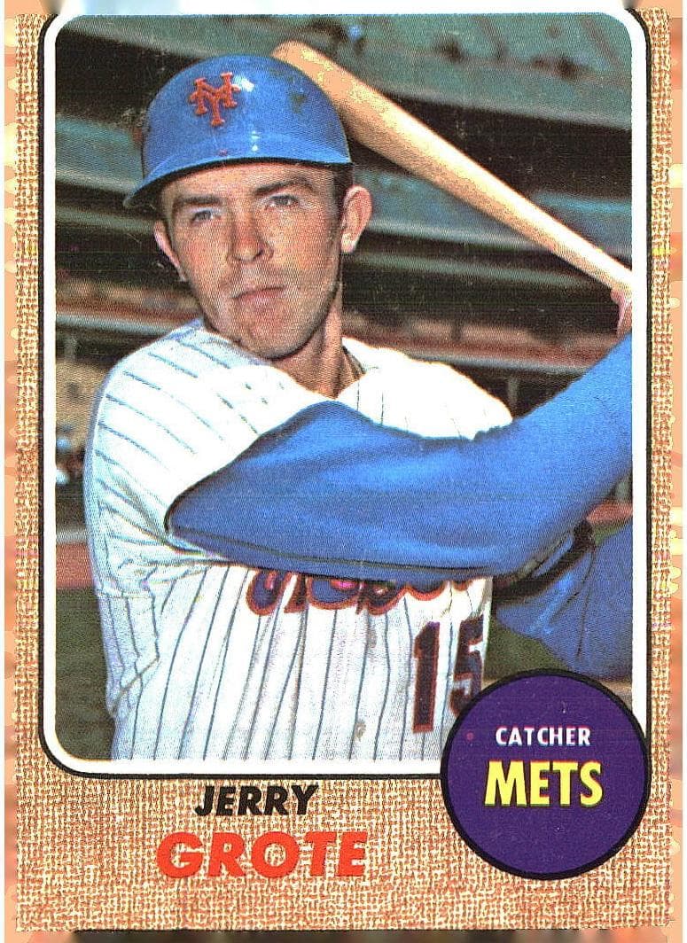 Jerry Grote 1968 topps Topps