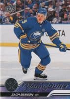 Zach Benson trading card