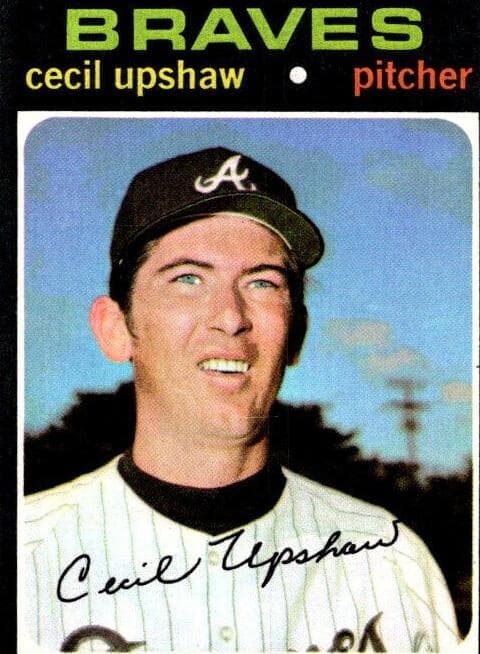 Cecil Upshaw 1971 topps Topps