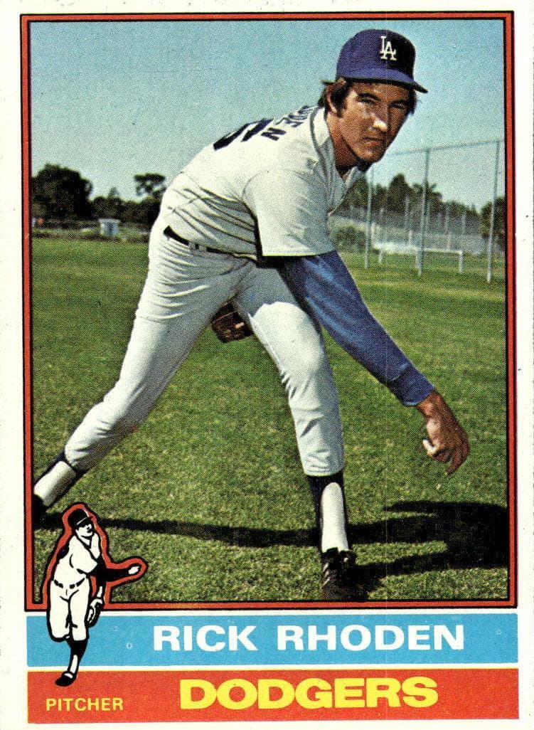 Rick Rhoden 1976 topps Topps
