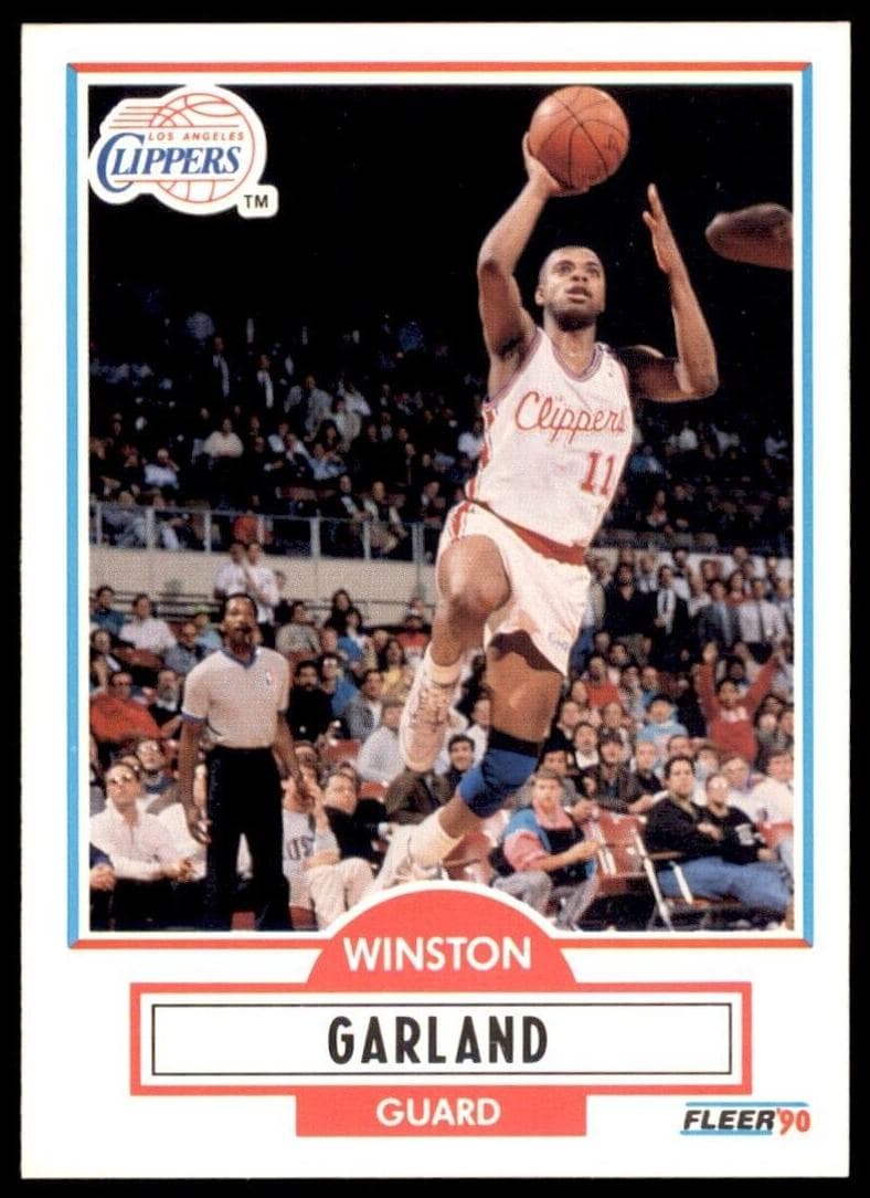 Winston Garland 1990 fleer Fleer
