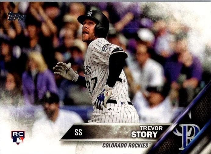 Trevor Story 2016 topps