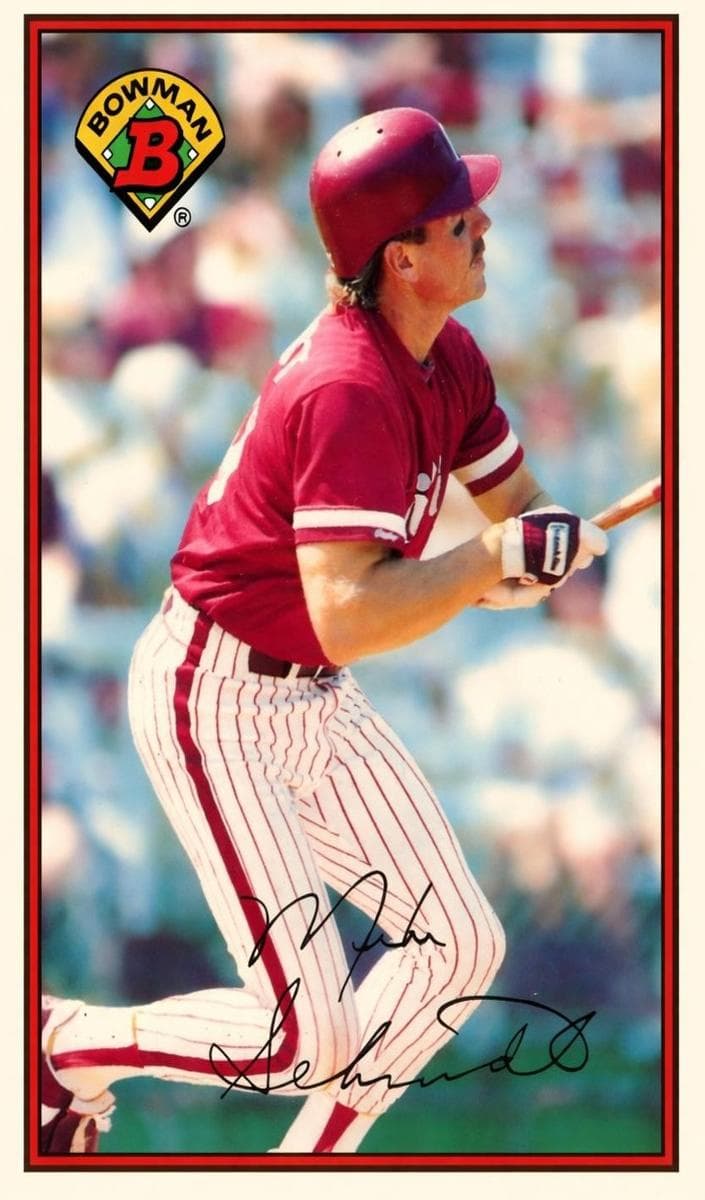 Mike Schmidt 1989 bowman