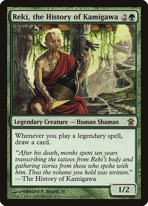 Reki, the History of Kamigawa 2020 Magic: The Gathering The List Reprints Foil