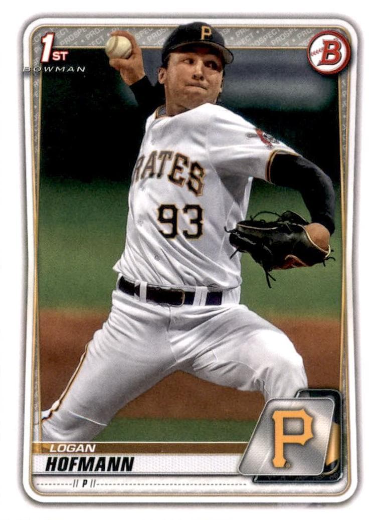 Logan Hofmann 2020 bowman Bowman Draft