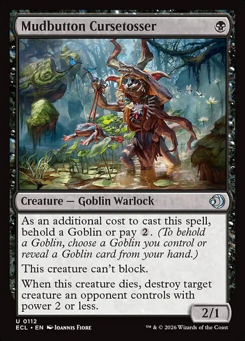 Mudbutton Cursetosser 2026 Magic: The Gathering