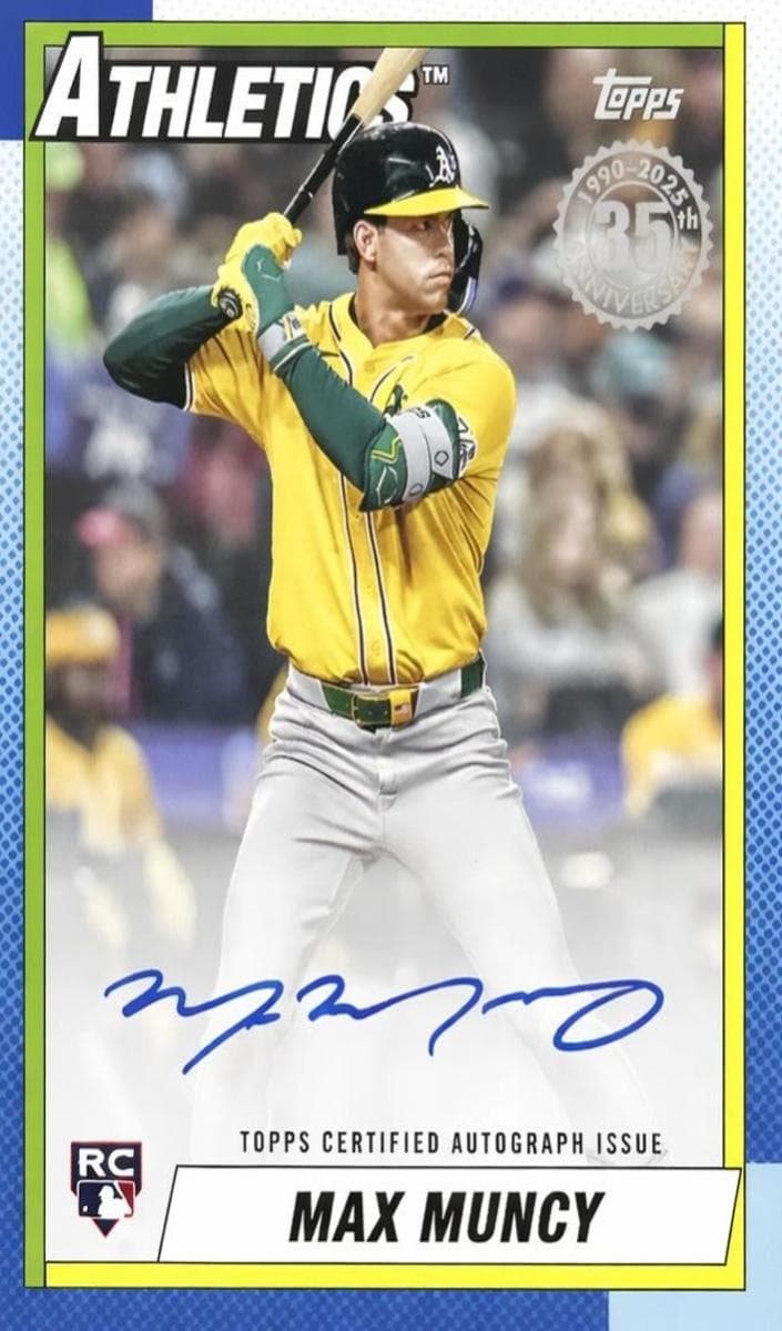 Max Muncy 2025 topps Topps