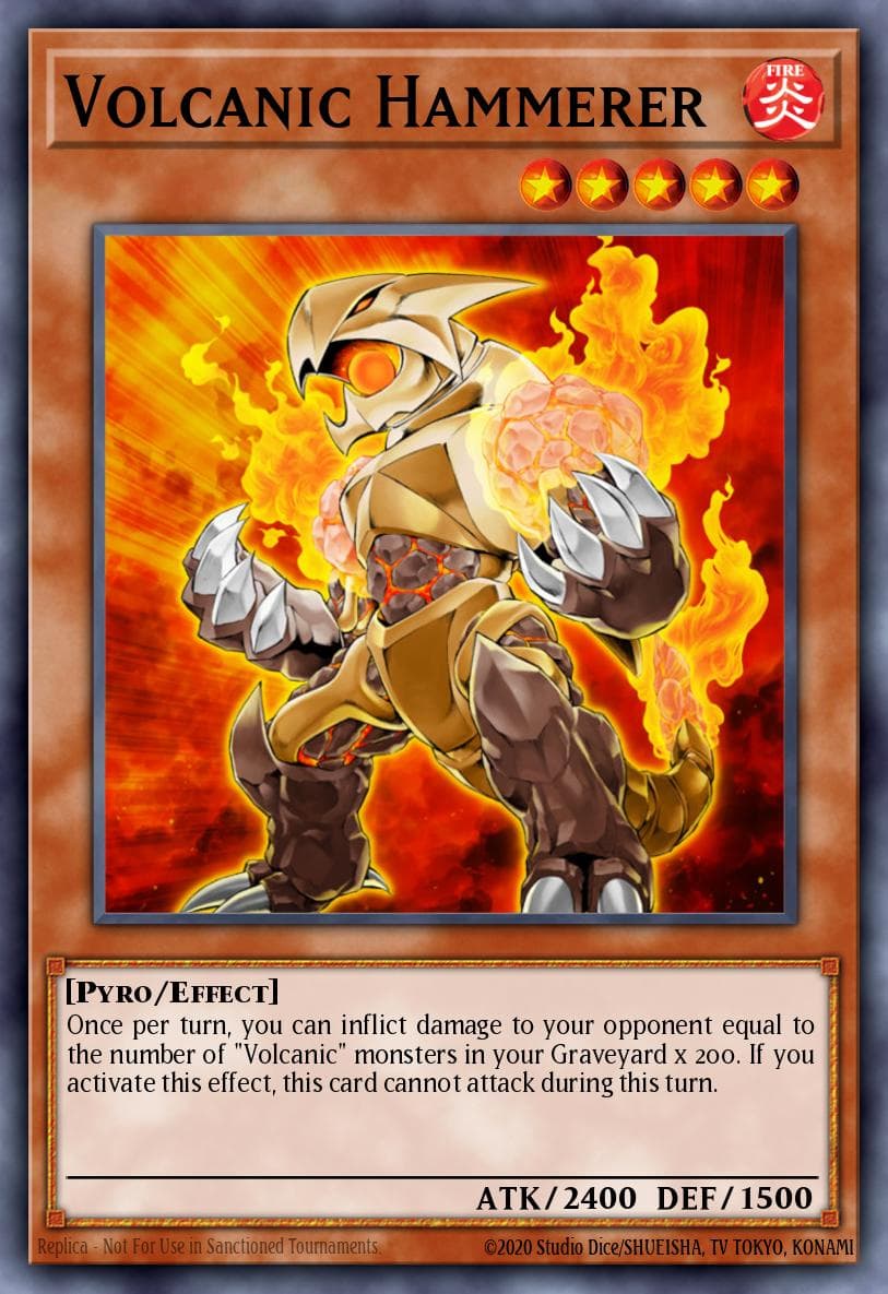 Volcanic Hammerer 2022 Yu-Gi-Oh! Speed Duel GX: Duel Academy Box