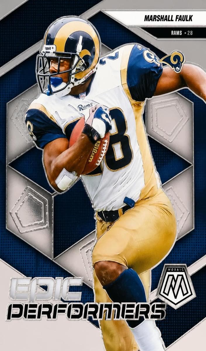 Marshall Faulk 2025 panini Mosaic