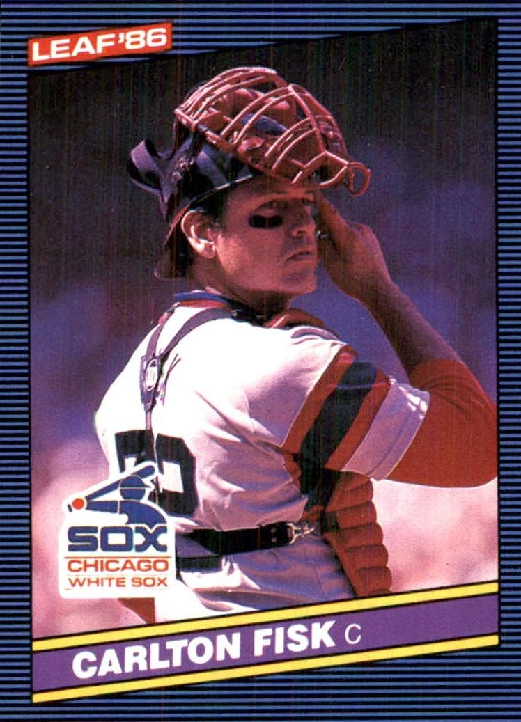 Carlton Fisk 1986 leaf