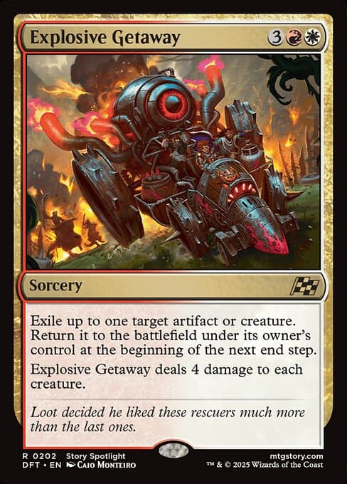 Explosive Getaway #202