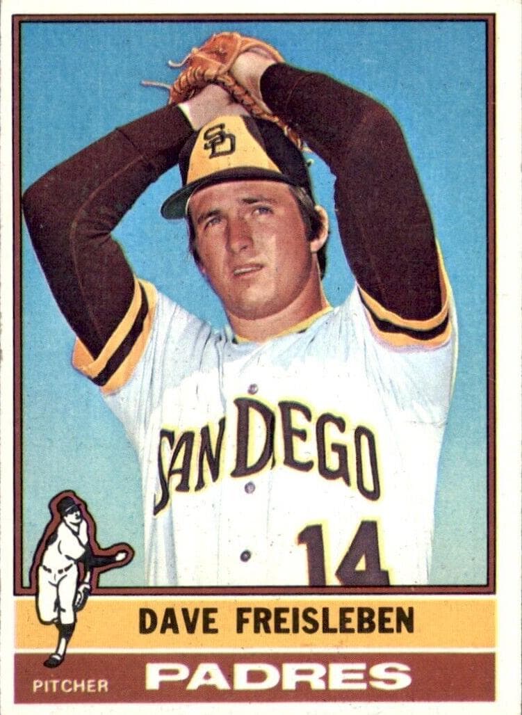 Dave Freisleben 1976 topps Topps