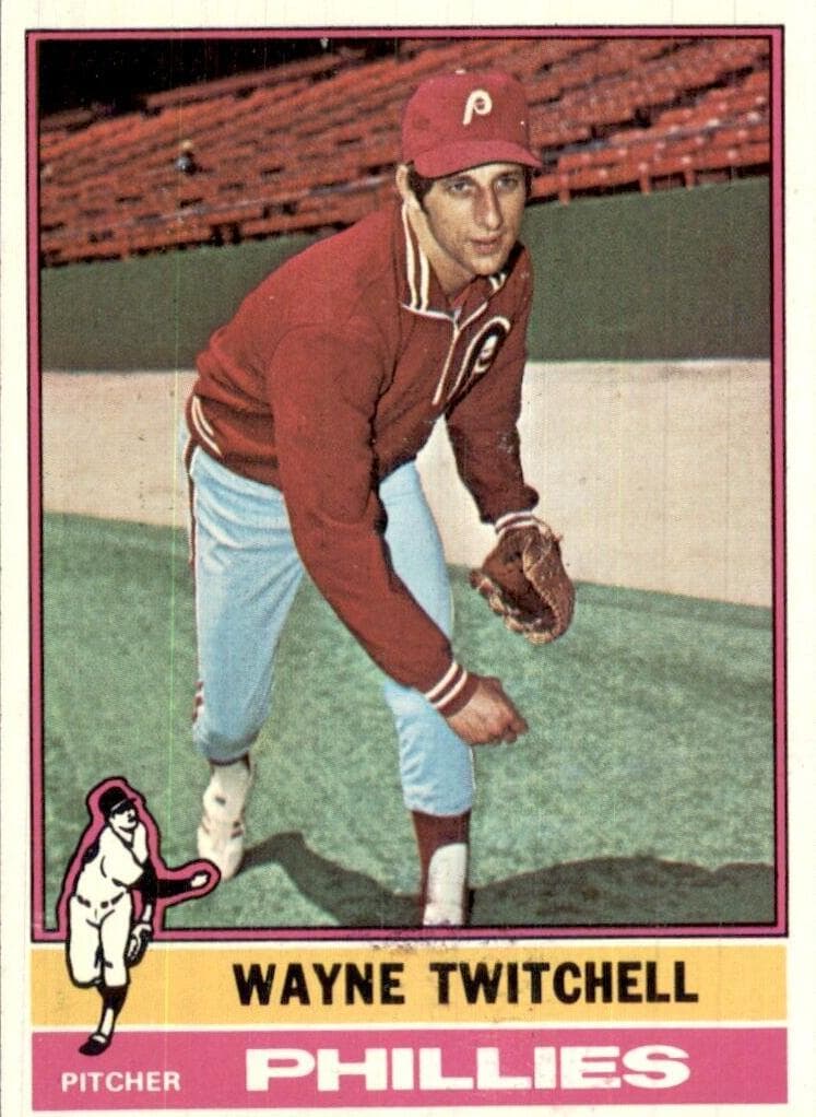 Wayne Twitchell 1976 topps Topps