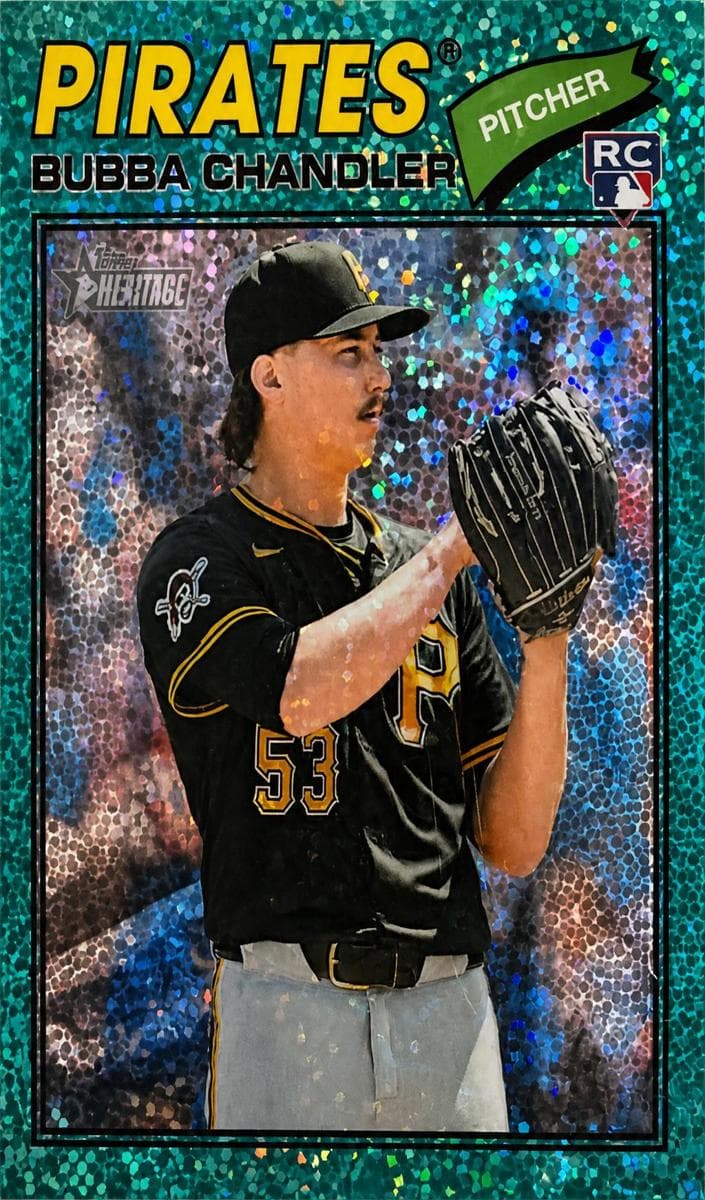 Bubba Chandler 2026 Topps Heritage rookie card