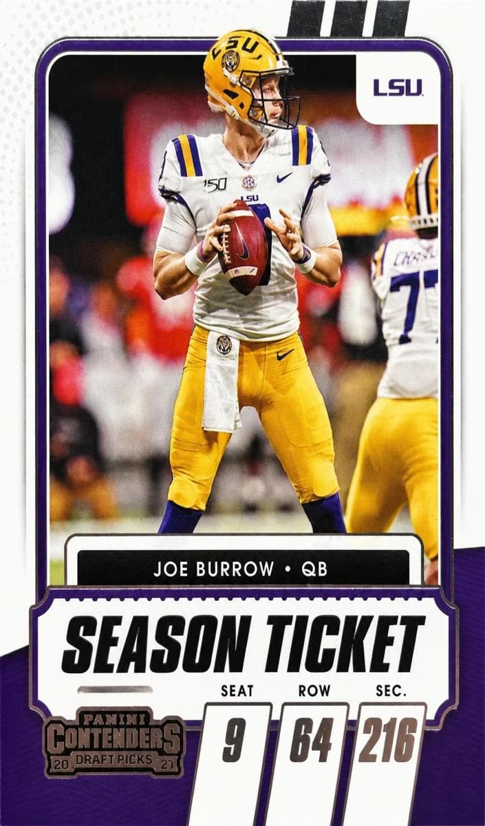 Joe Burrow 2021 panini