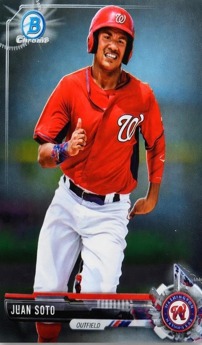 Juan Soto 2017 bowman