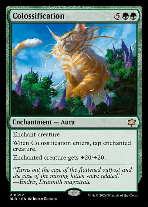 Colossification 2020 Magic: The Gathering