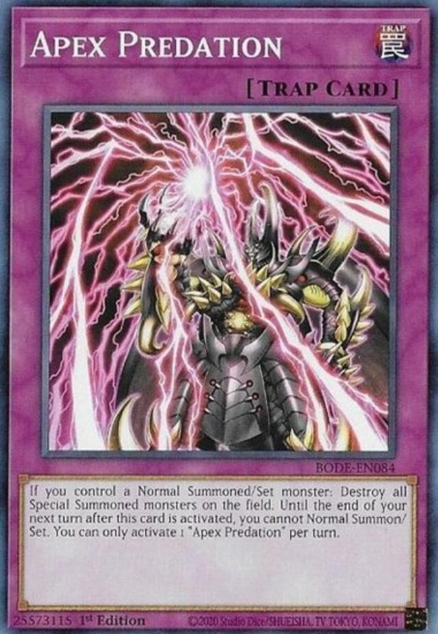 Apex Predation 2021 Yu-Gi-Oh!