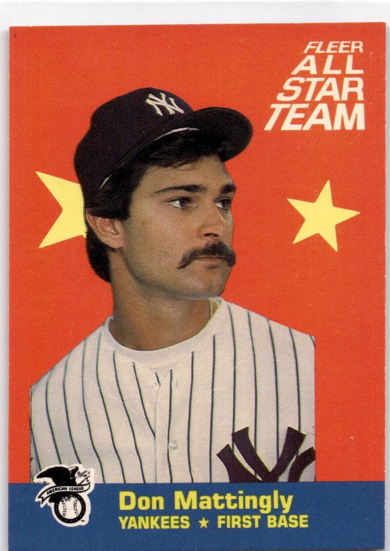 Don Mattingly 1986 fleer Fleer